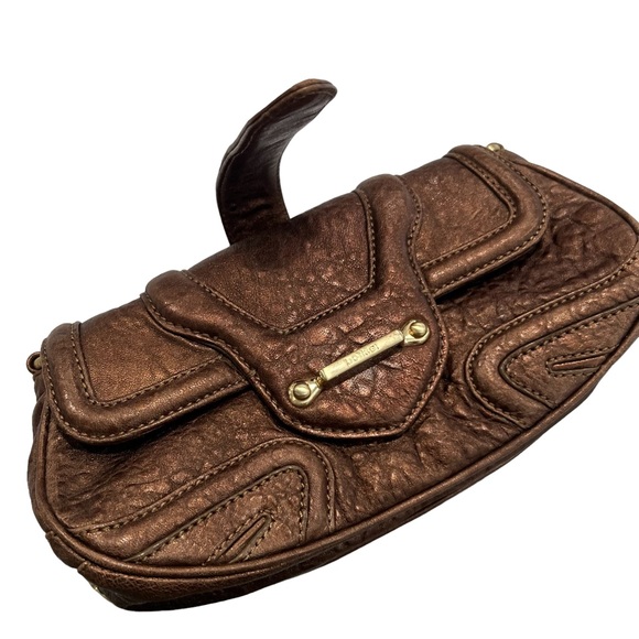 28 Vintage Botkeir Bronze Gold Chain Handbag - Picture 8 of 12